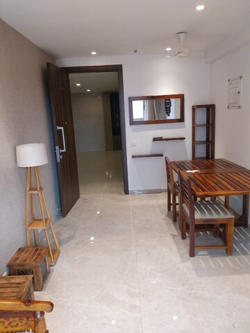 Living Room in 1 BHK Apartment at Hiranandani Regent Hill, Powai – for Rent