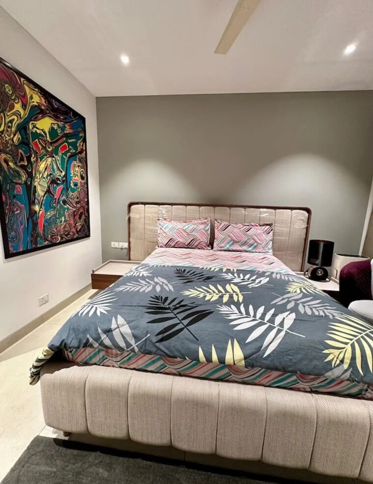 Bedroom, m3m-sky-lofts 1 Bedroom 676 Sq.Ft. Apartment In Sector 71 Gurgaon 9256528