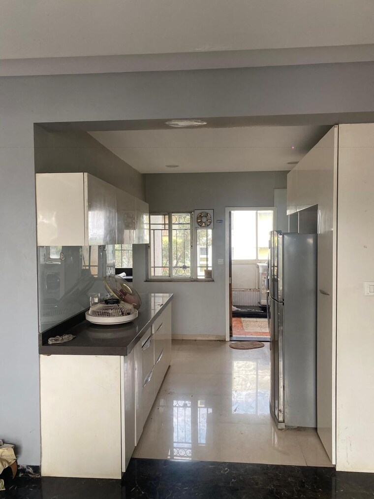 Kitchen, pristine-constellation 4 Bedroom 3000 Sq.Ft. Apartment In Aundh Pune 9256534