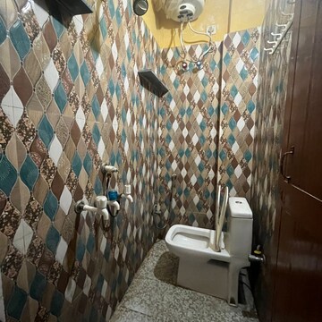 Bathroom in 1 BHK Builder Floor at Chattarpur – for Rent