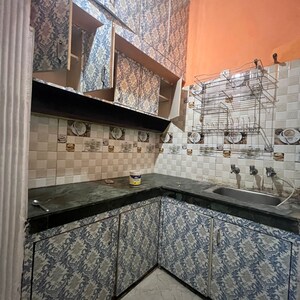 Kitchen in 1 BHK Builder Floor at Chattarpur – for Rent