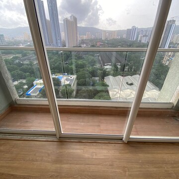 Balcony in 3 BHK Apartment at Runwal Nirvana, Dhabholkar Wadi – for Rent