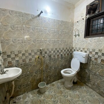 Bathroom in 1 BHK Builder Floor at Chattarpur – for Rent