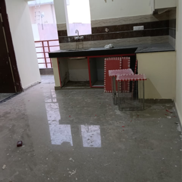 Kitchen in 1 RK Builder Floor at Ansal Plaza Sector-23, Carterpuri Village – for Rent