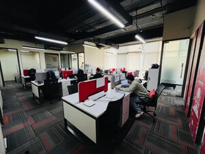 Team Area in  Office Space at Greenscape Cyber One, Vashi Sector 30a – for Rent