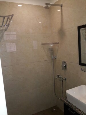 Bathroom in 2 BHK Builder Floor at Lajpat Nagar 4 – for Rent