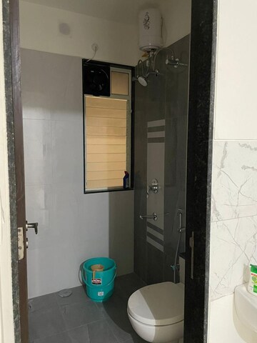 Bathroom in 3 BHK Apartment at Vilas Javdekar Yashwin Encore, Wakad – for Rent