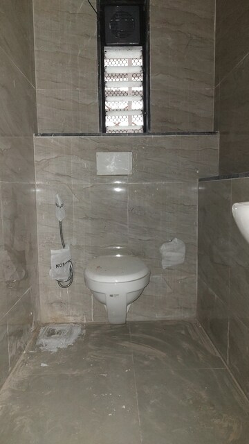 Bathroom in  Shop at Raheja Tesla Industrial, Midc Industrial Area – for Rent