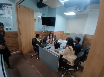 Team Area in  Office Space at Arihant Aura, Turbhe – for Rent