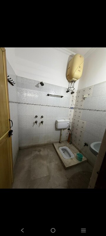 Bathroom in 1 RK Builder Floor at Saket – for Rent