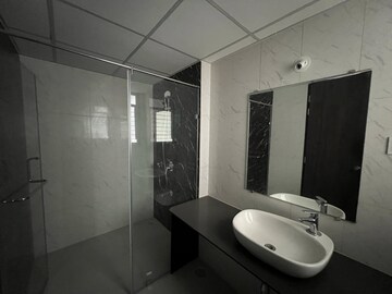 Bathroom in 3 BHK Apartment at Kundan The Peak, Nibm Road – for Rent