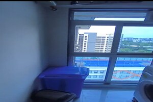 Living Room in 2 BHK Apartment at Dn Nagar – for Rent