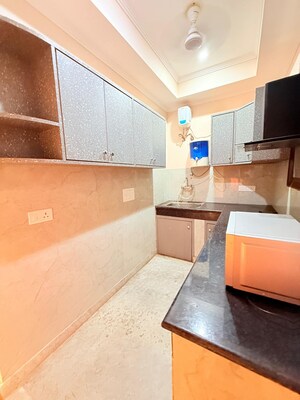 Kitchen in 1 BHK Builder Floor at Saket – for Rent