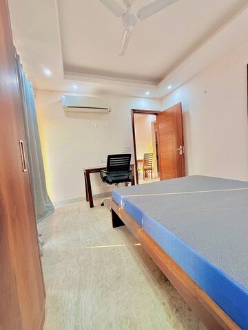 Bedroom in 1 BHK Builder Floor at Saket – for Rent