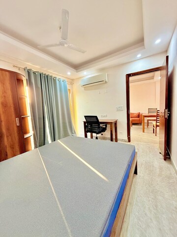 Bedroom in 1 BHK Builder Floor at Saket – for Rent