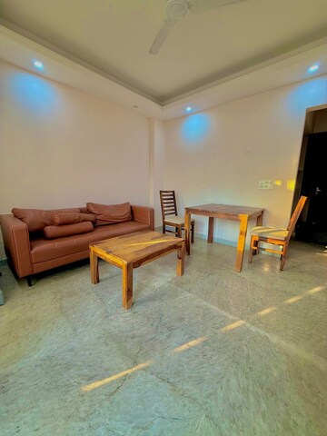 Living Room in 1 BHK Builder Floor at Saket – for Rent