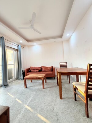 Living Room in 1 BHK Builder Floor at Saket – for Rent