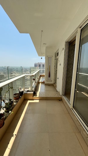 Balcony in 3 BHK Apartment at Omkar Alta Monte, Malad East – for Rent