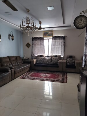 Living Room in 4 BHK Apartment at Ekta California, Nibm Road – for Rent