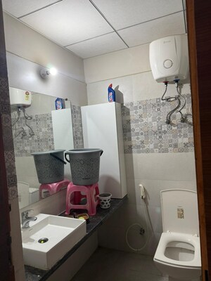 Attached Bathroom in 1 BHK Apartment at Paramount Golfforeste, Zeta I Greater Noida – for Rent
