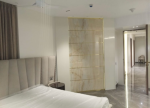 Bedroom in 3 BHK Apartment at Omkar 1973, Century Bazar – for Sale