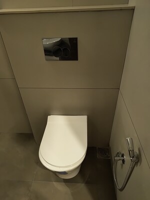 Bathroom in 3 BHK Apartment at MS Enclave Zirakpur, Dhakoli – for Sale