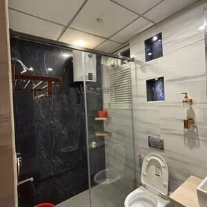 Bathroom in 3 BHK Apartment at High Ground – for Rent