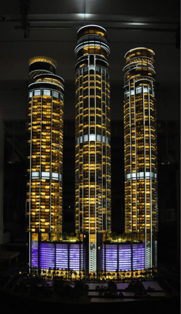 4 BHK Apartment – Exterior View View at Omkar 1973, Century Bazar - for Sale