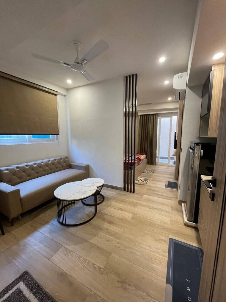 Living Room, saket 1 Bedroom 500 Sq.Ft. Builder Floor In Saket Delhi 9257233