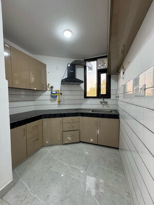 Kitchen in 2 BHK Builder Floor at Palm Residency Chhatarpur, Chattarpur – for Rent