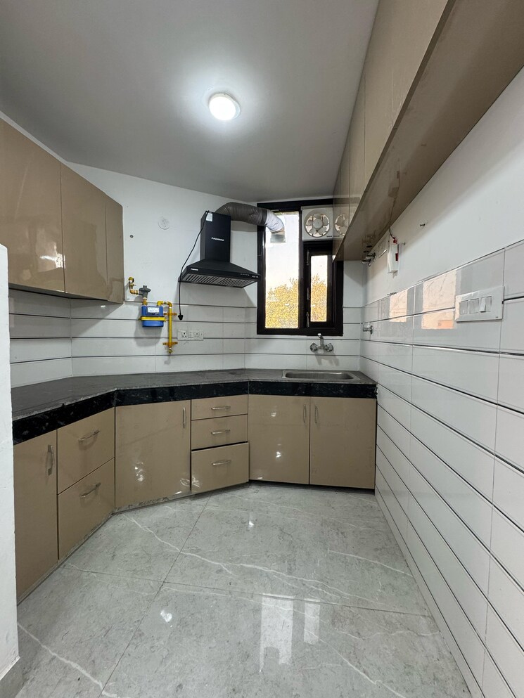 Kitchen, palm-residency-chhatarpur 2 Bedroom 900 Sq.Ft. Builder Floor In Chattarpur Delhi 9257301