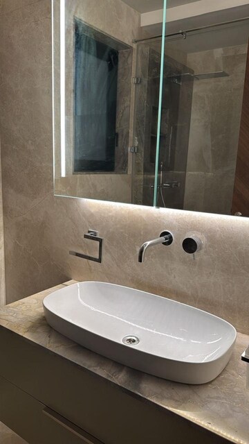 Bathroom in 3 BHK Apartment at Aparna One, Shaikpet – for Rent