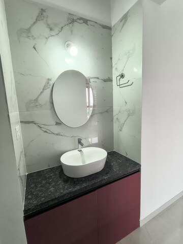 Bathroom in 3 BHK Apartment at Goel Ganga Serio, Kharadi – for Rent