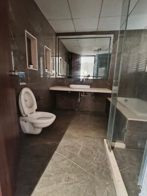 Bathroom in 3.5 BHK Apartment at Goel Ganga Platino, Kharadi – for Rent