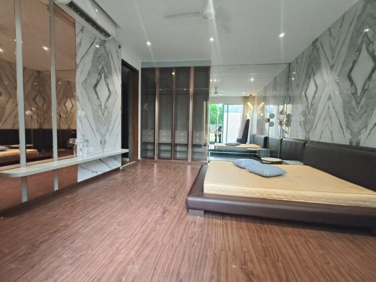 Bedroom, goel-ganga-platino 3.5 Bedroom 1600 Sq.Ft. Apartment In Kharadi Pune 9257378