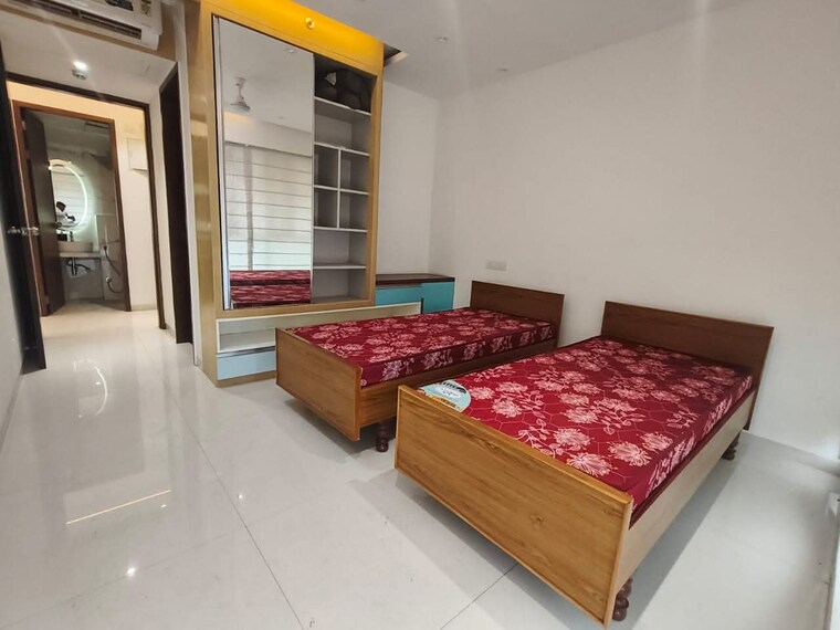 Bedroom, goel-ganga-platino 3.5 Bedroom 1600 Sq.Ft. Apartment In Kharadi Pune 9257378