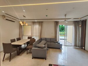 Living Room in 3.5 BHK Apartment at Goel Ganga Platino, Kharadi – for Rent