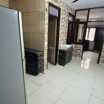 Staircase in 2 BHK Builder Floor at Lajpat Nagar I – for Sale