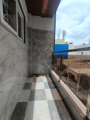 Balcony in 2 BHK Builder Floor at Iti Layout – for Rent