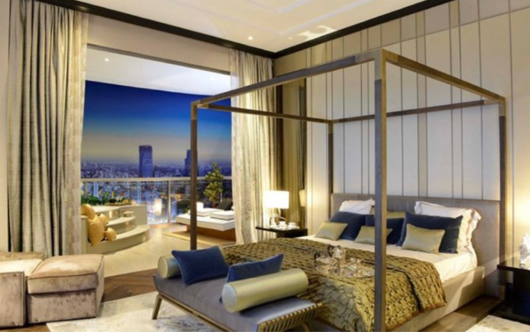 Bedroom, omkar-1973 4 Bedroom 2688 Sq.Ft. Apartment In Century Bazar Mumbai 9257324