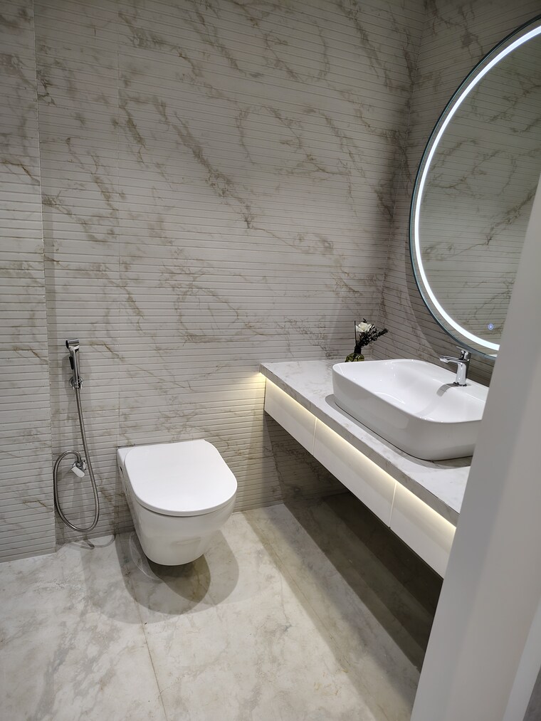 Bathroom, shreeji-eternity 3 Bedroom 1217 Sq.Ft. Apartment In Malad West Mumbai 9257429