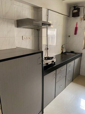 Kitchen in 2 BHK Apartment at Acme Amay, Goregaon East – for Rent