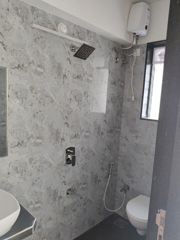 Bathroom in 2 BHK Apartment at Silver Coin Apartment, Malad West – for Rent