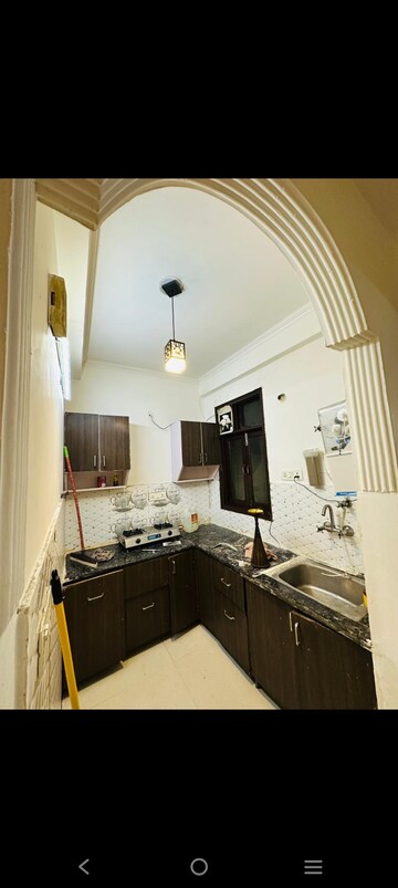 Kitchen in 2 BHK Builder Floor at Saket – for Rent