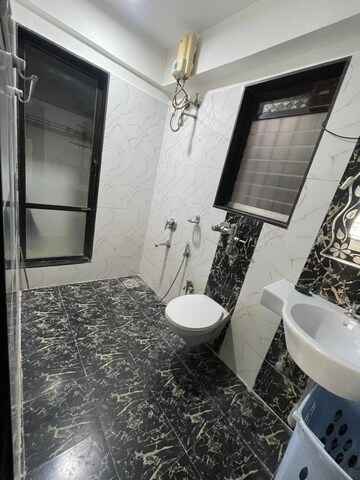 Bathroom in 2 BHK Apartment at Gundecha Heights, Kanjurmarg West – for Rent