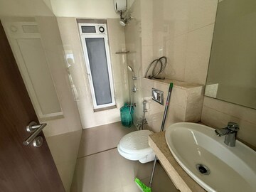 Bathroom in 2 BHK Apartment at L&T Seawoods Residences Phase 2, Seawoods – for Rent