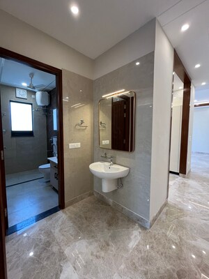 Bathroom in 3 BHK Builder Floor at Balliwala – for Sale