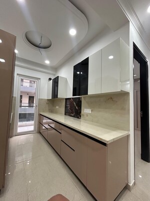 Kitchen in 3 BHK Builder Floor at Patiala Road – for Sale