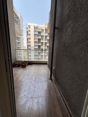 Balcony in 3 BHK Apartment at Paranjape Azure, Tathawade – for Rent