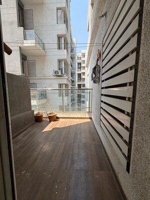 Balcony in 3 BHK Apartment at Paranjape Azure, Tathawade – for Rent